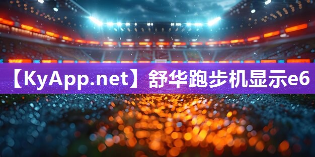 舒华跑步机显示e6