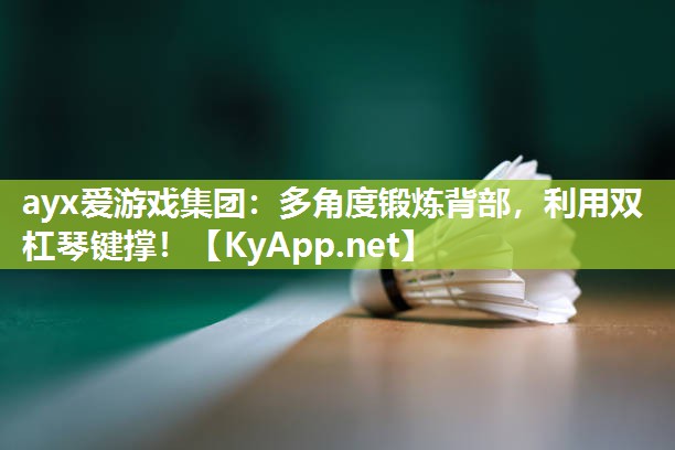 多角度锻炼背部,利用双杠琴键撑! 多角度锻炼背部,利用双杠琴键撑!