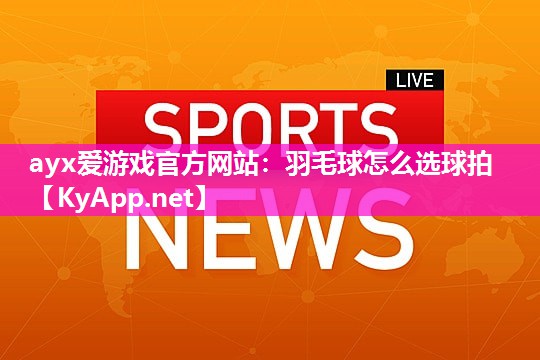 羽毛球怎么选球拍 羽毛球怎么选球拍